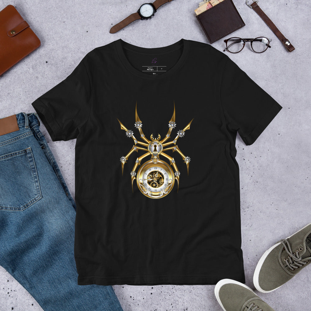 Unisex Tee: Steam Punk Spider