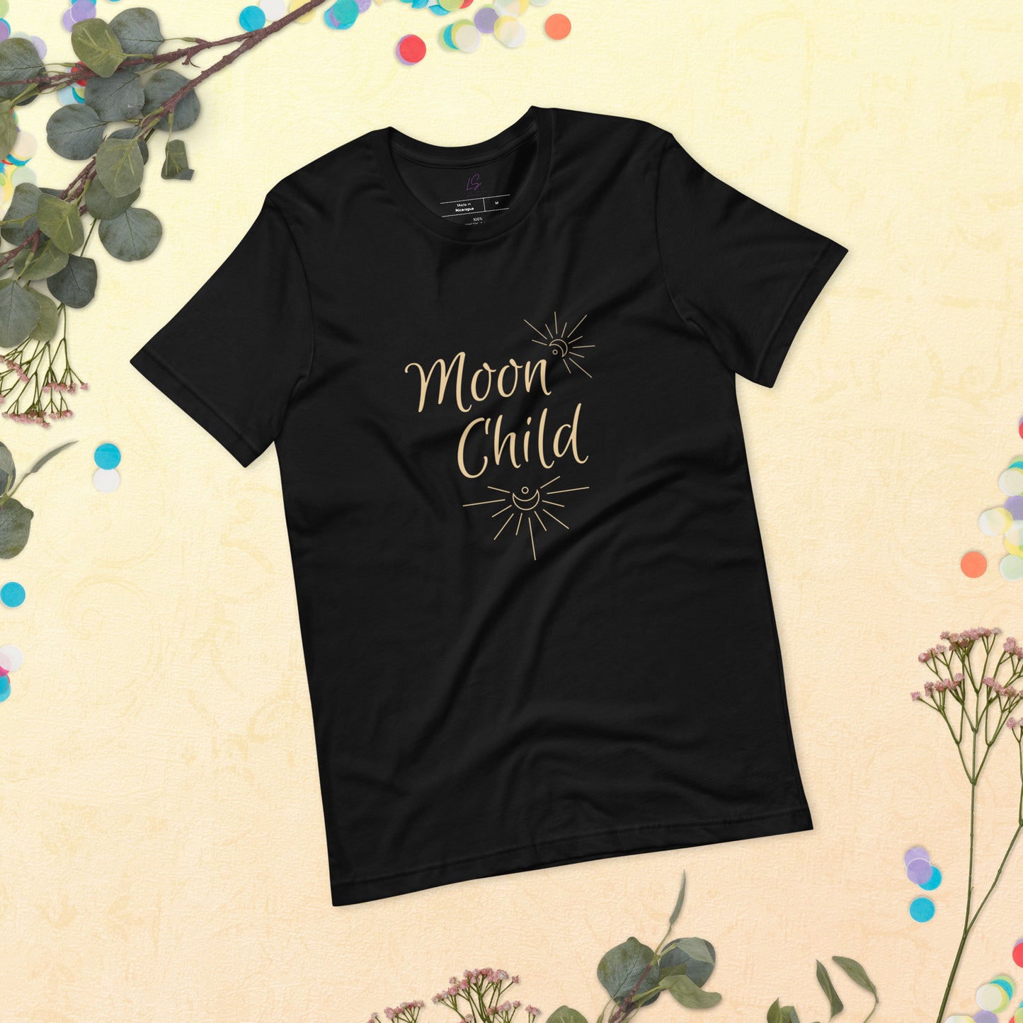 Unisex Tee Bella + Canvas 3001: Moon Child