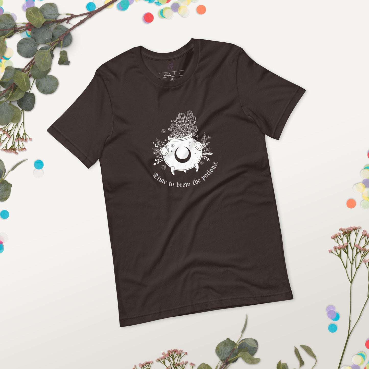 Unisex Tee Bella + Canvas 3001: It's Time to Brew the Potions