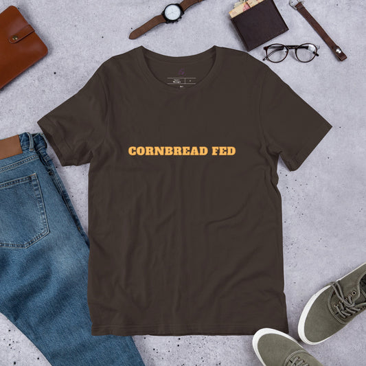 Unisex Tee: Cornbread Fed (Style 1/3)
