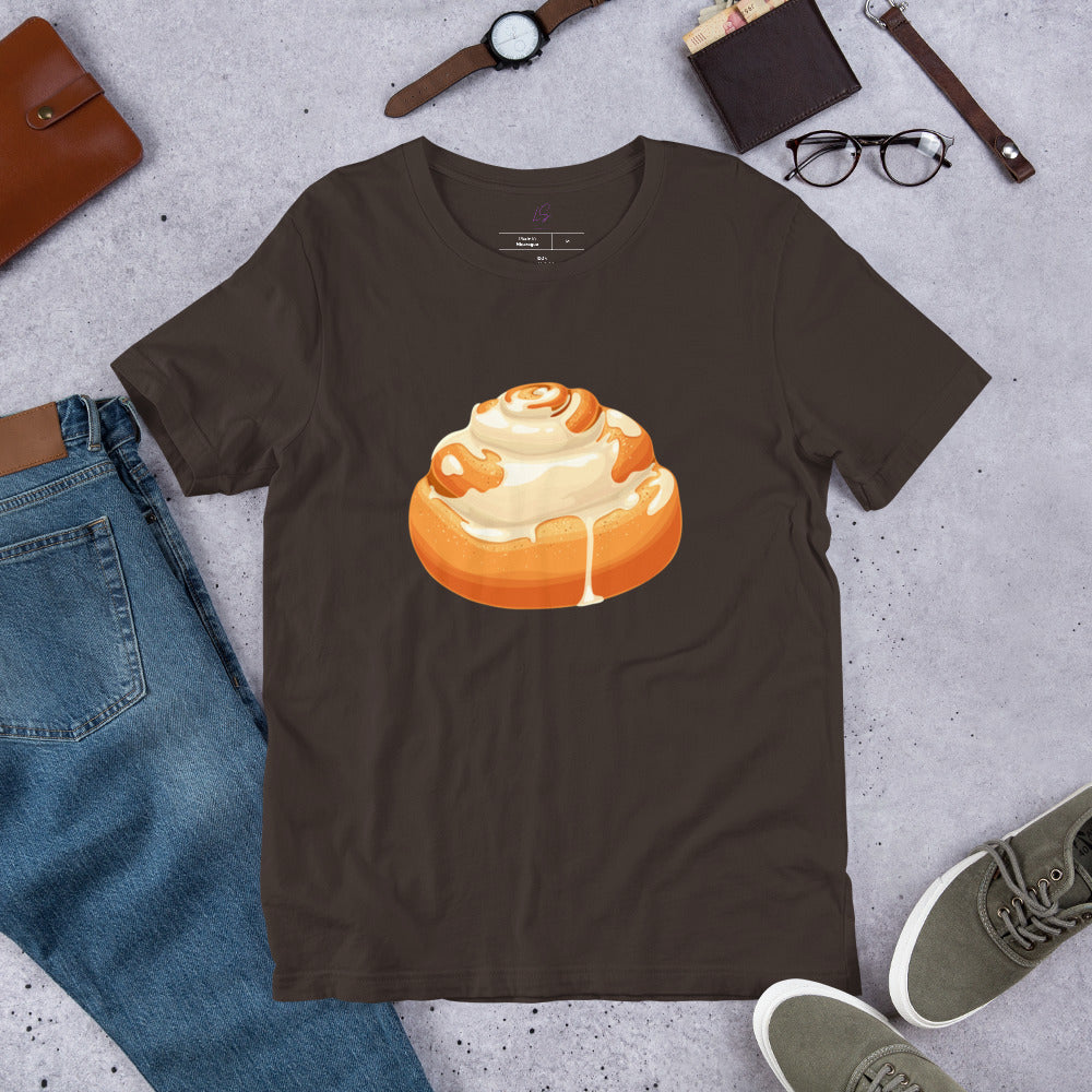 Unisex Tee: Cinnamon Roll