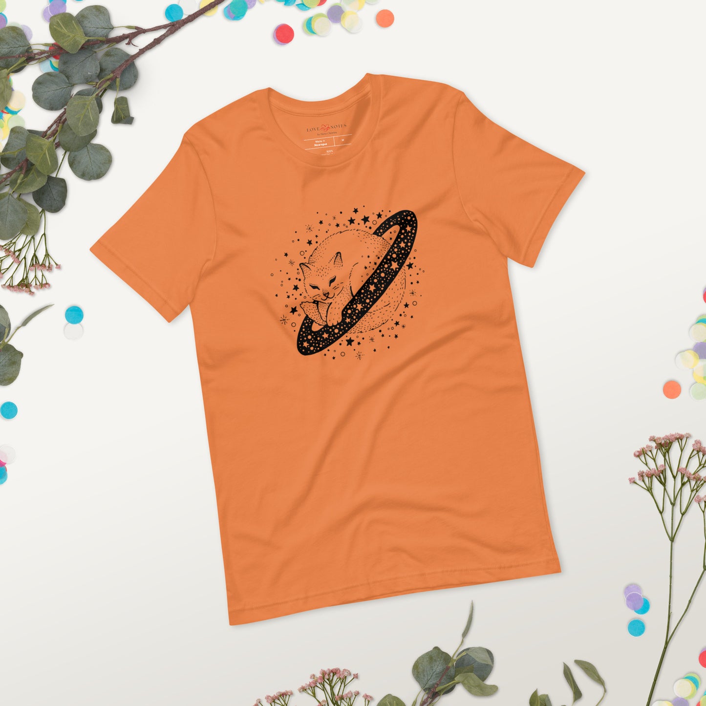 Unisex Tee Bella + Canvas 3001: Cosmic Kitty