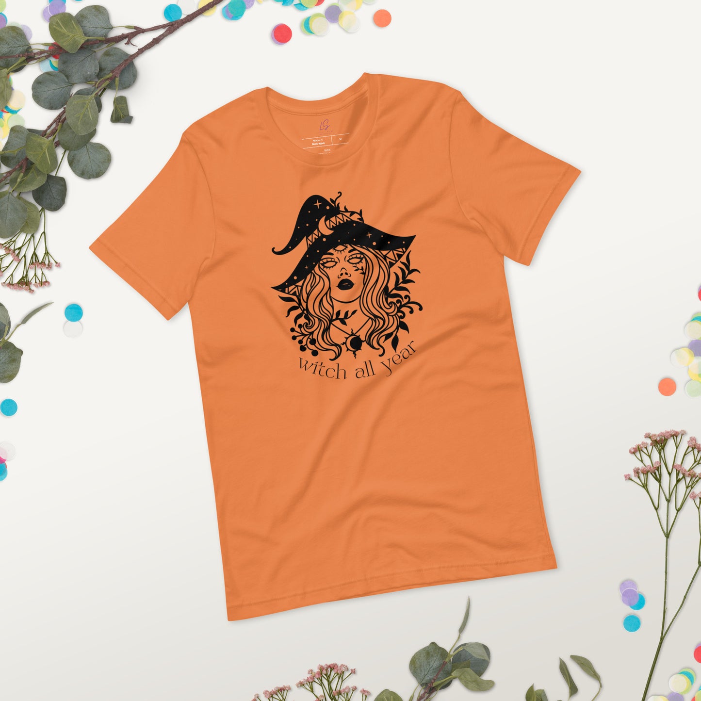Unisex Tee Bella + Canvas 3001: Witch All Year