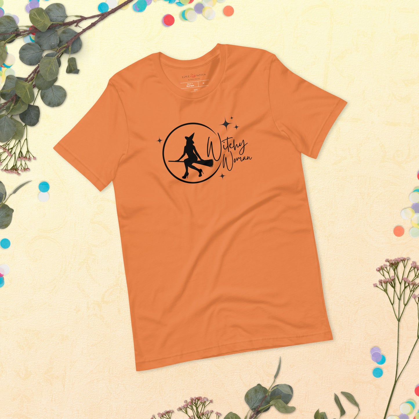 Unisex Tee Bella + Canvas 3001: Witchy Woman (black moon)