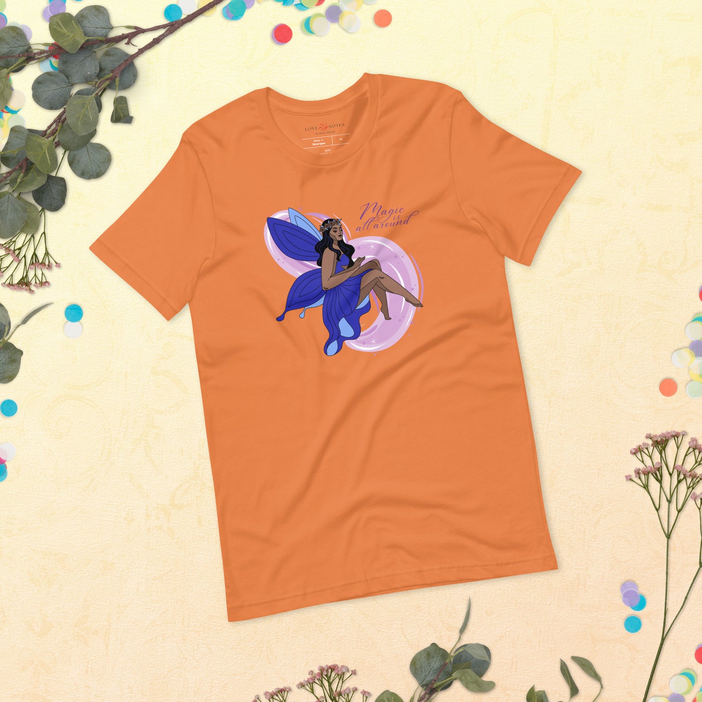 Unisex Tee: Blue Fairy | Magic is All Around