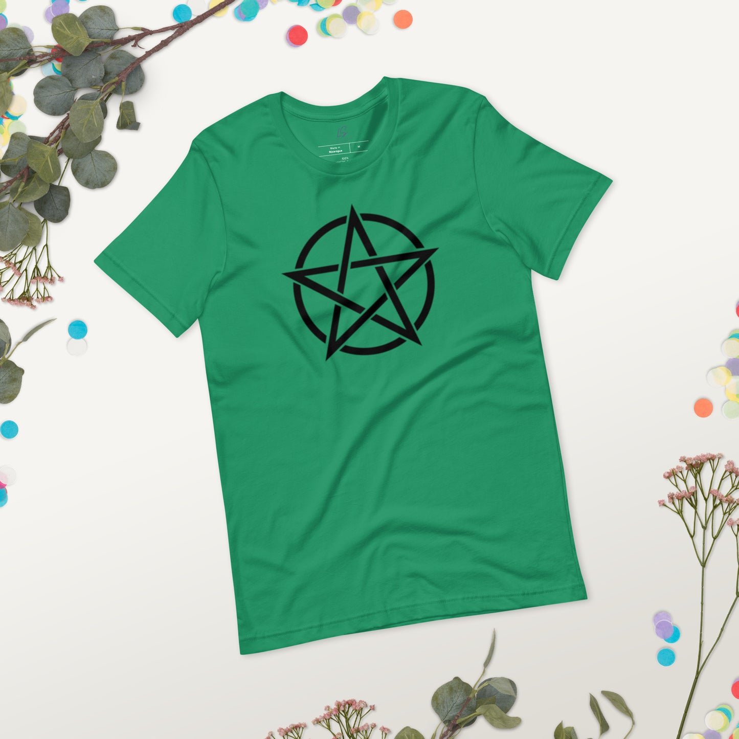Unisex Tee Bella + Canvas 3001: Pentacle (black)