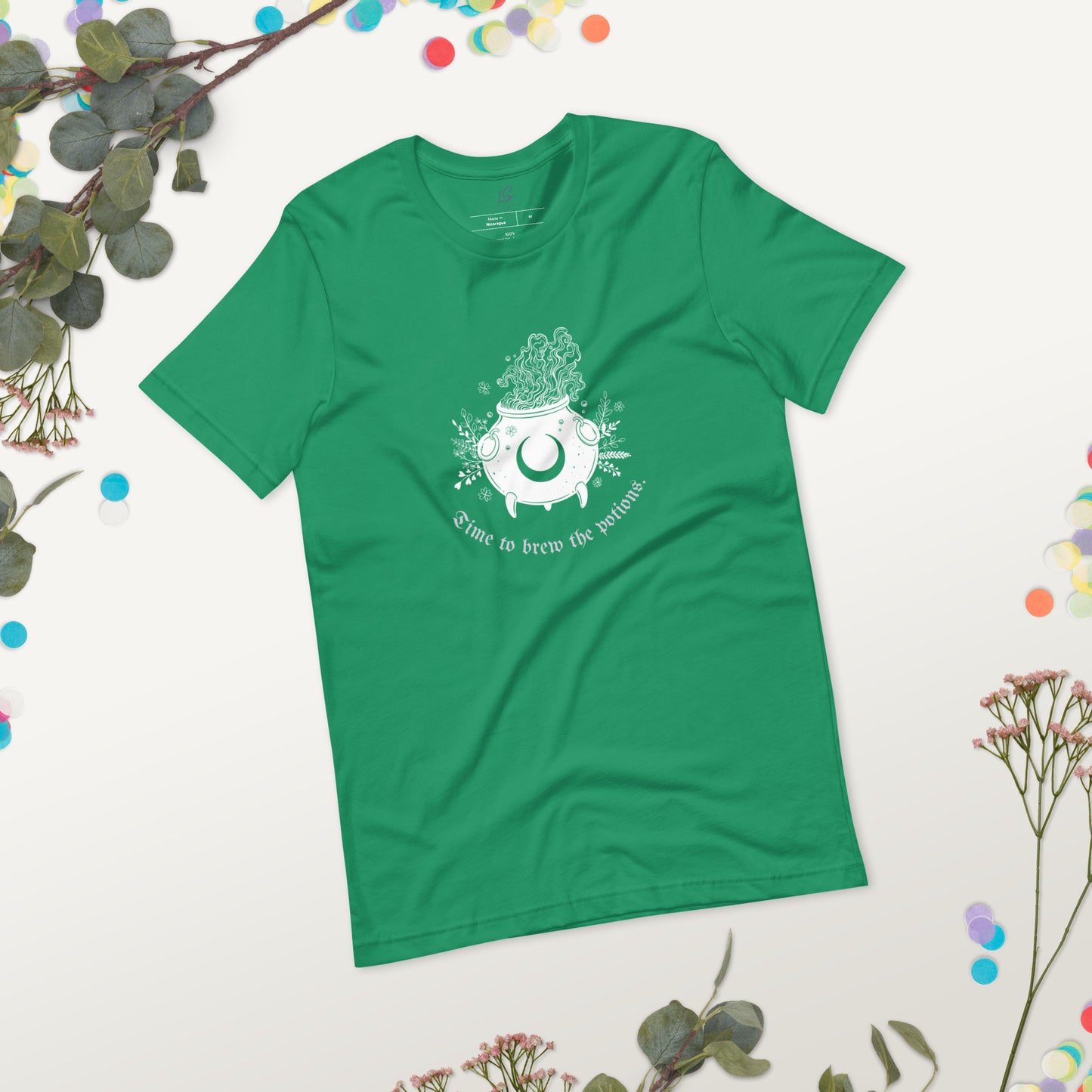 Unisex Tee Bella + Canvas 3001: It's Time to Brew the Potions