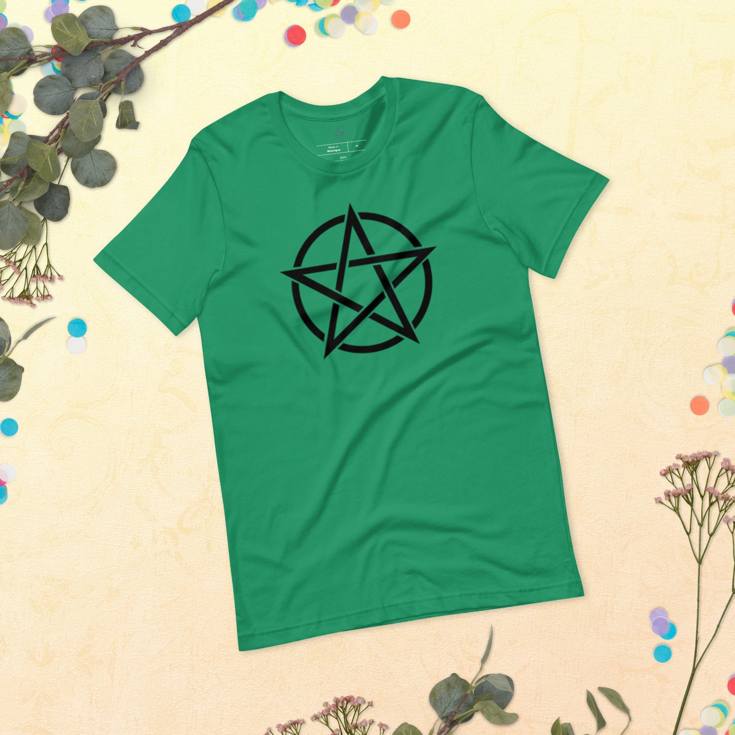 Unisex Tee Bella + Canvas 3001: Pentacle (black)