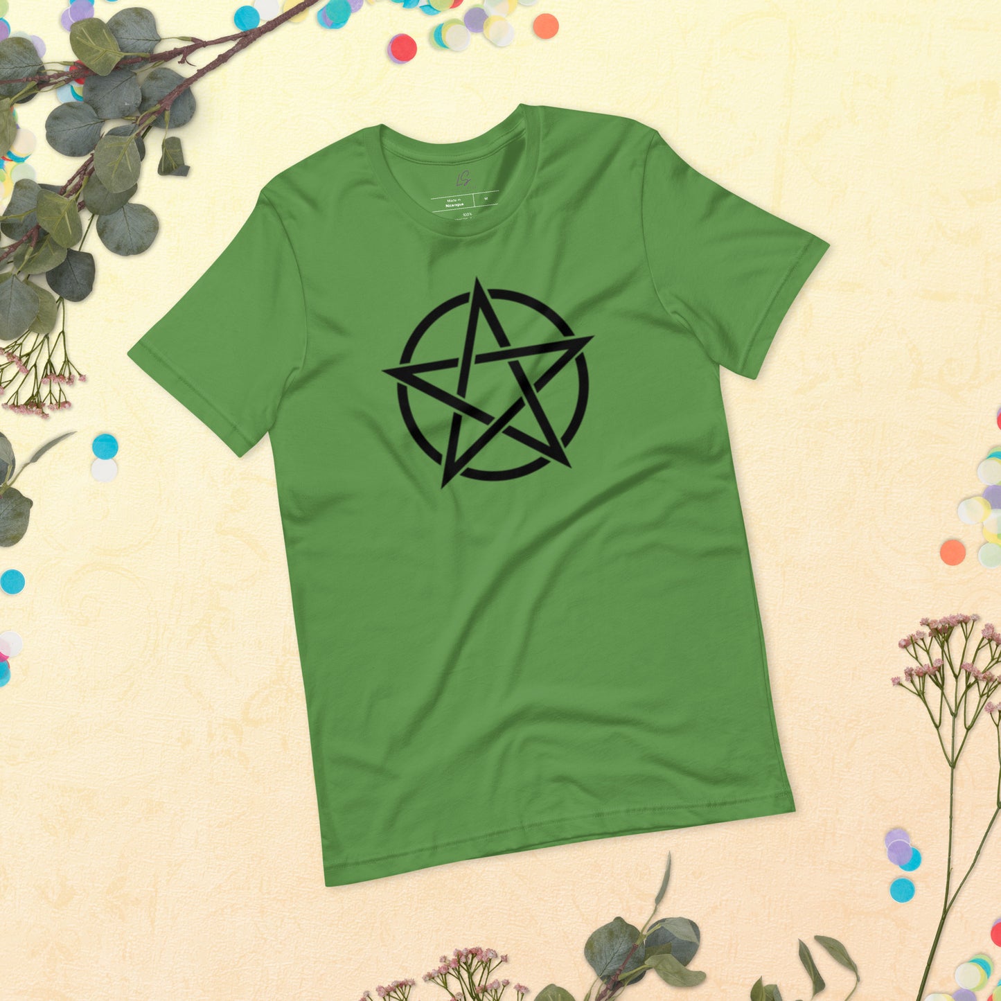 Unisex Tee Bella + Canvas 3001: Pentacle (black)