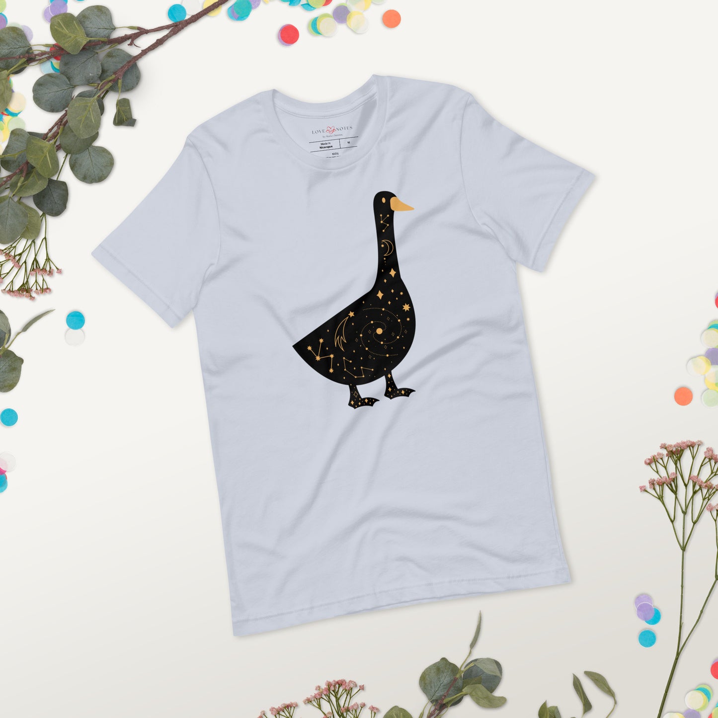 Unisex Tee: Celestial Goose