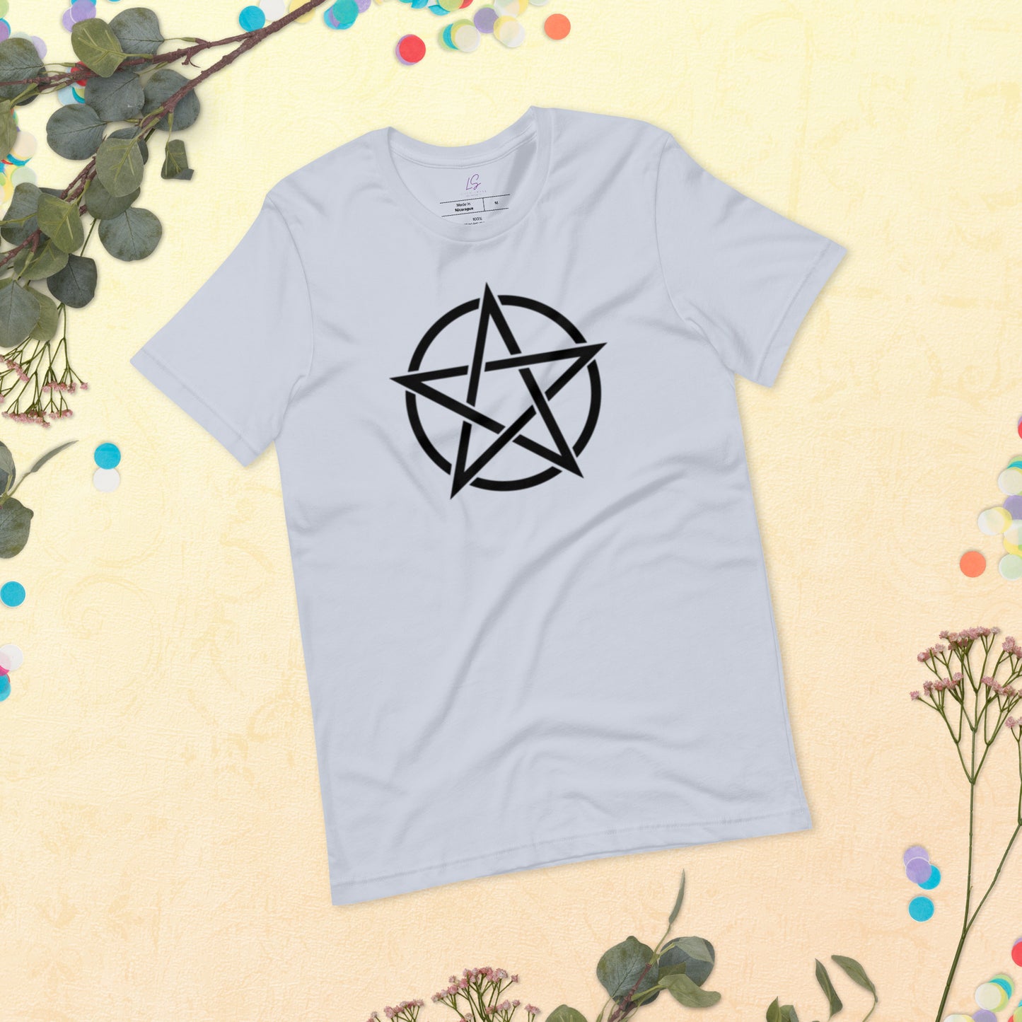 Unisex Tee Bella + Canvas 3001: Pentacle (black)