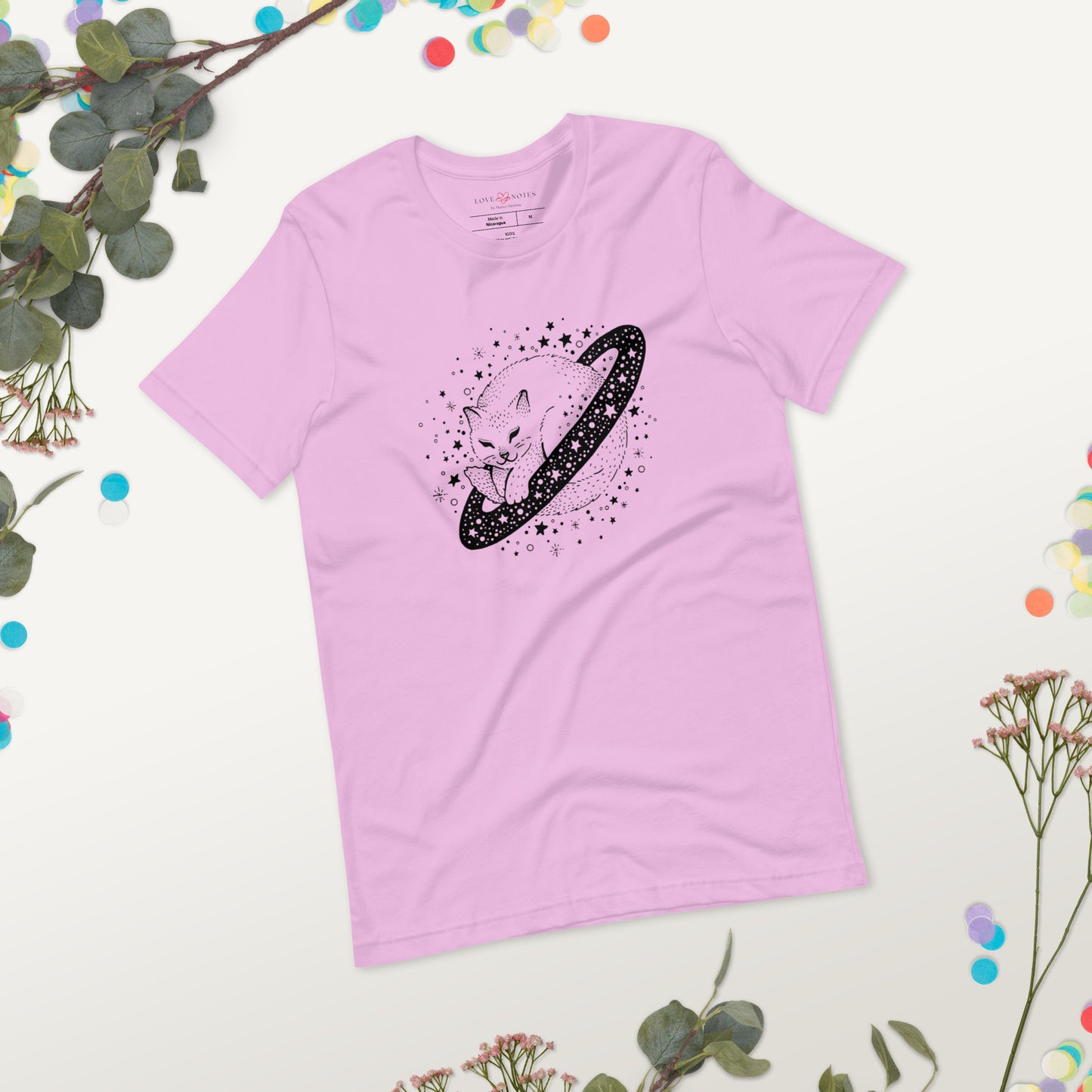 Unisex Tee Bella + Canvas 3001: Cosmic Kitty
