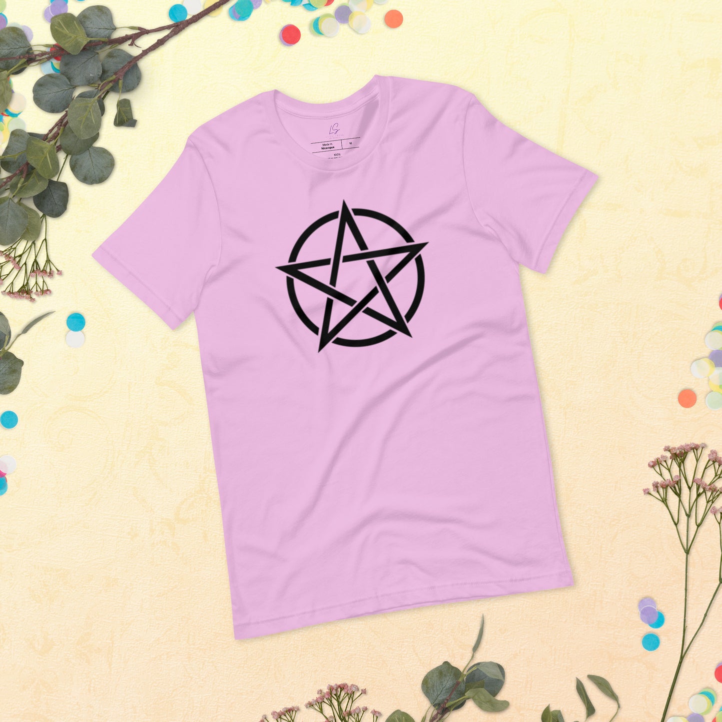 Unisex Tee Bella + Canvas 3001: Pentacle (black)