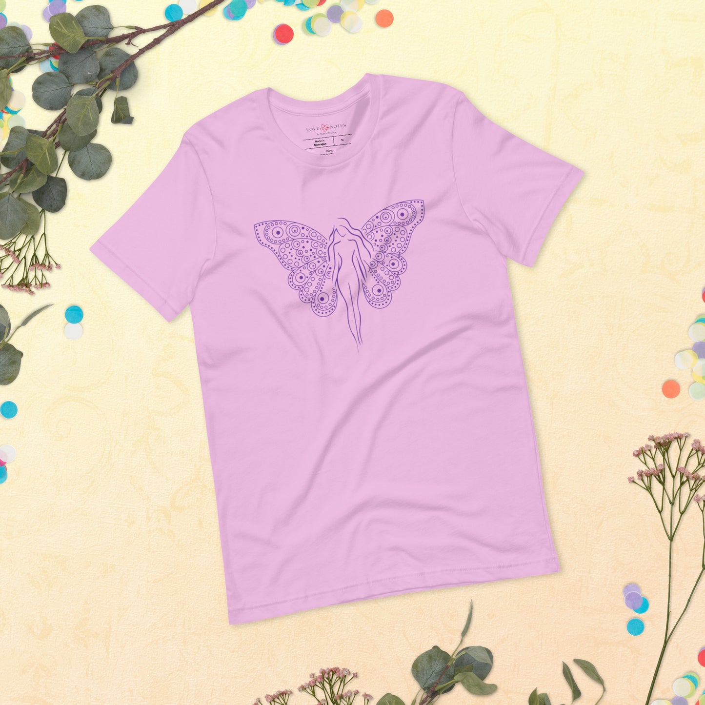 Unisex Tee: Purple Fairy