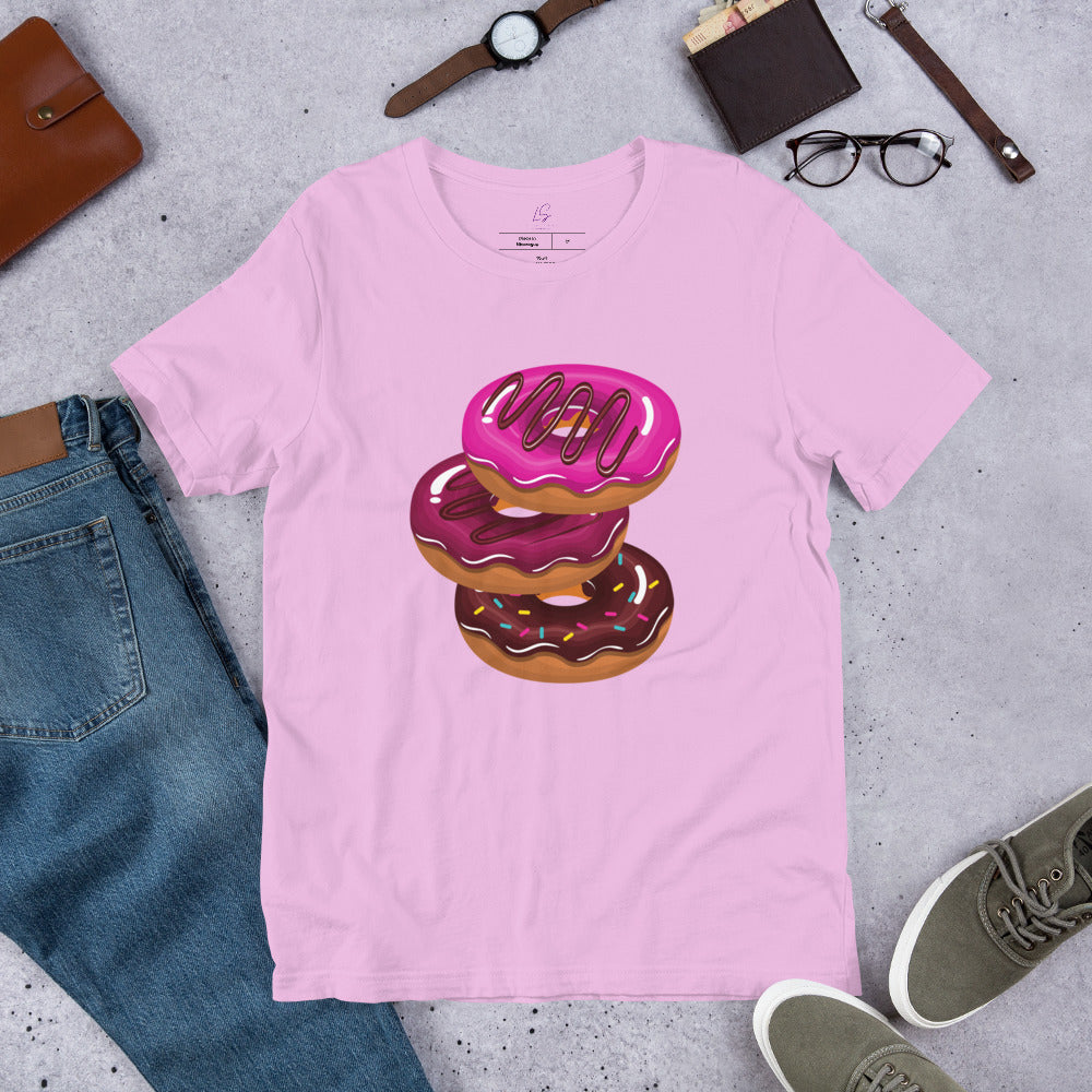 Unisex Tee: Frosted Donuts