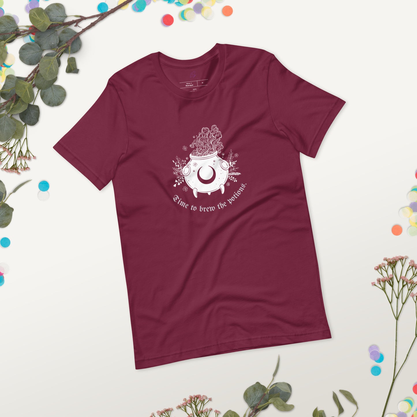 Unisex Tee Bella + Canvas 3001: It's Time to Brew the Potions
