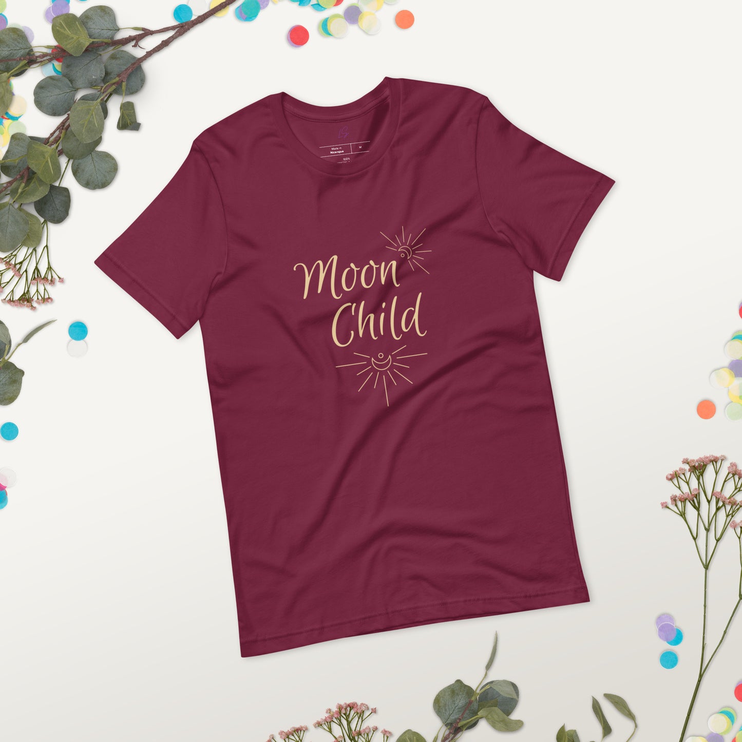 Unisex Tee Bella + Canvas 3001: Moon Child