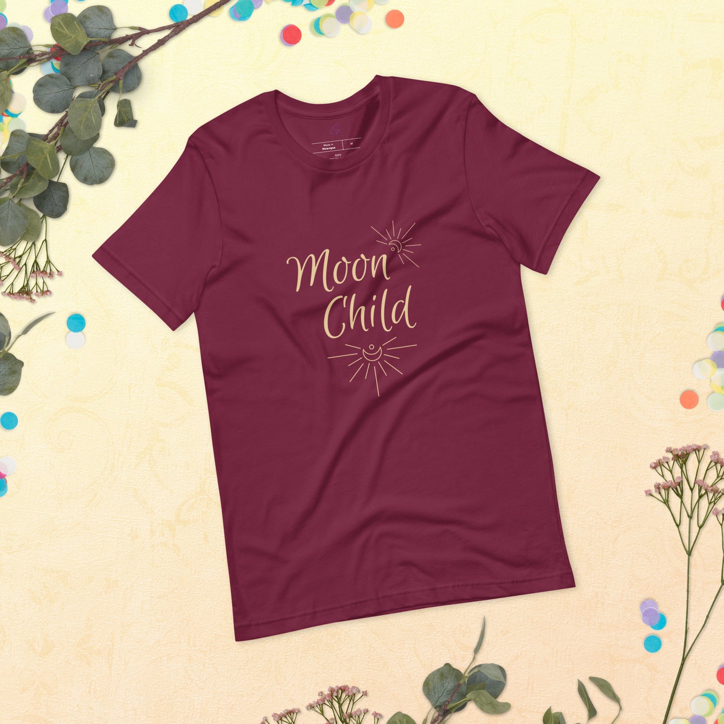 Unisex Tee Bella + Canvas 3001: Moon Child