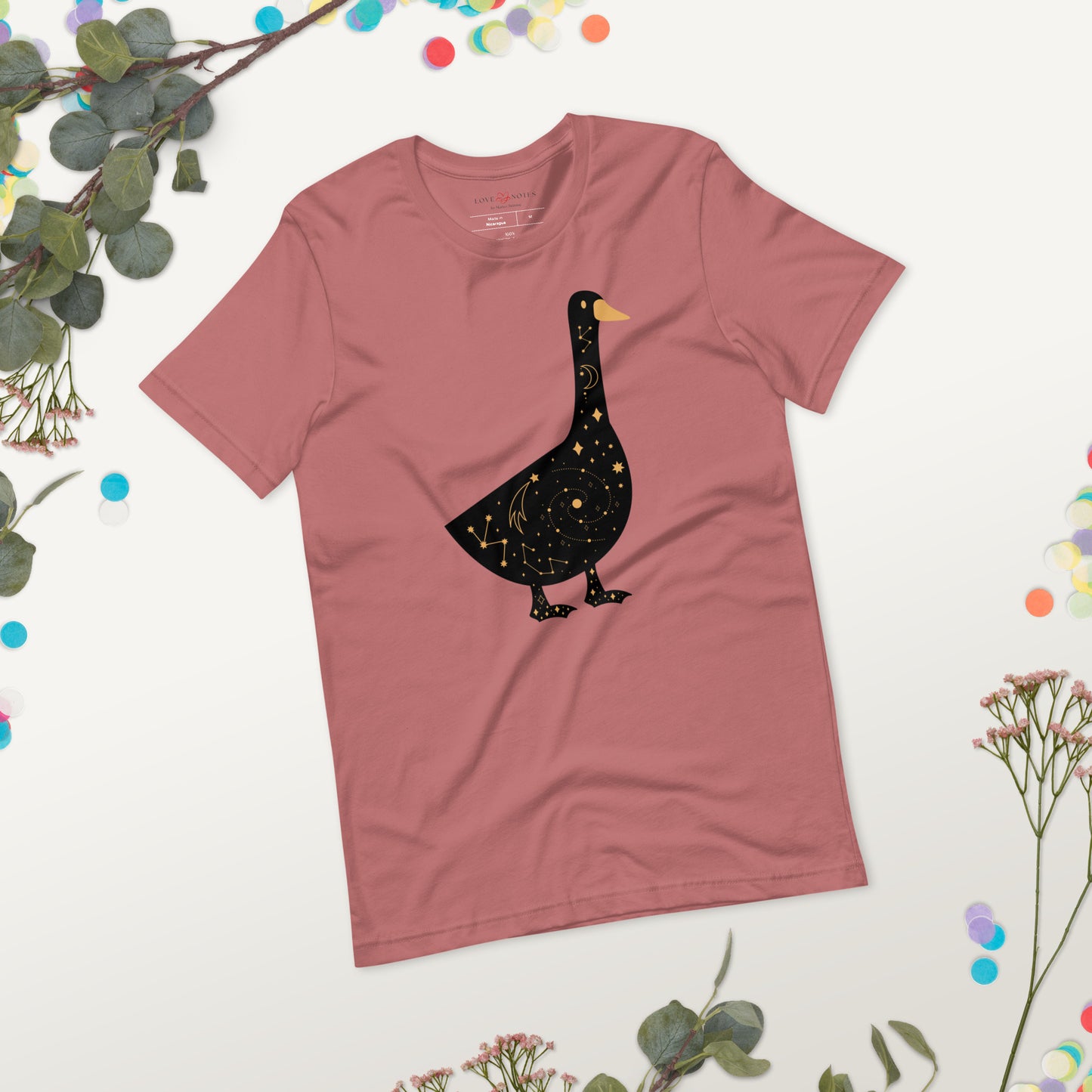 Unisex Tee: Celestial Goose