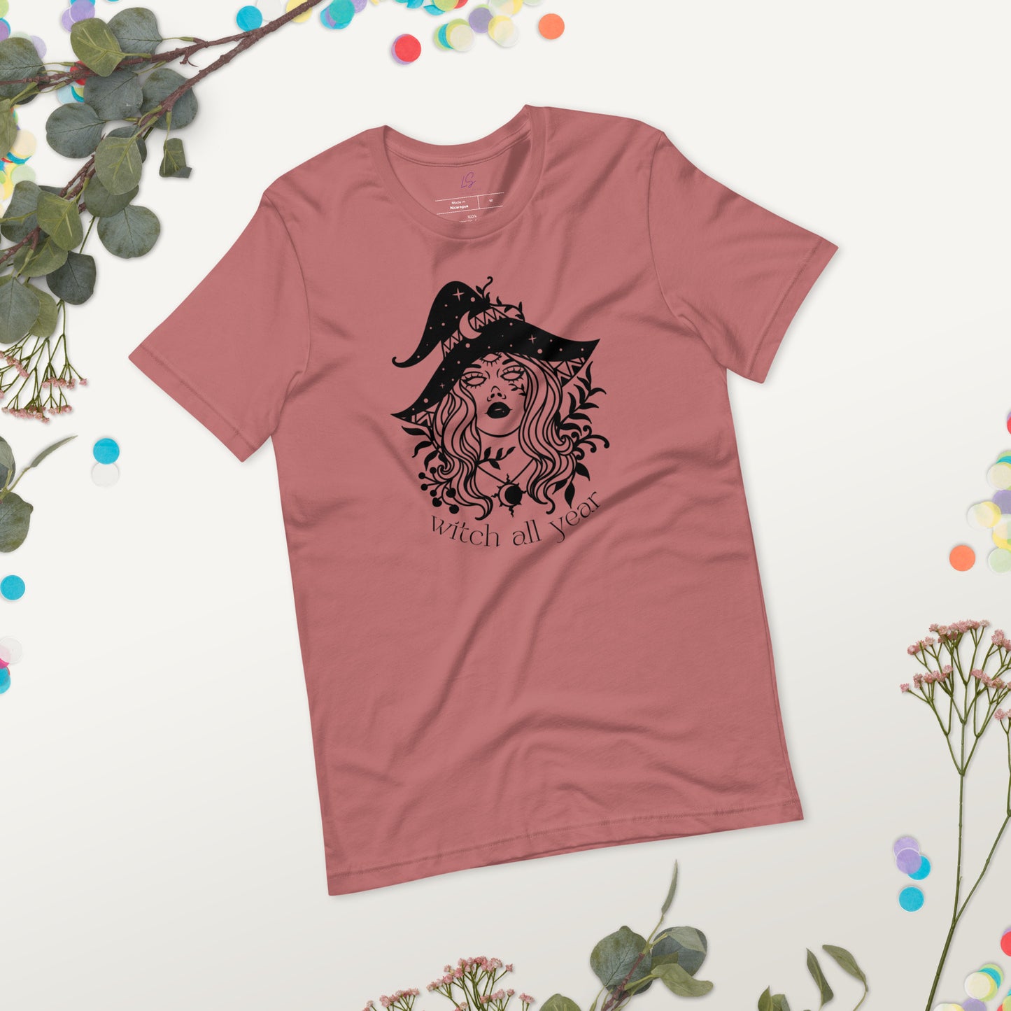 Unisex Tee Bella + Canvas 3001: Witch All Year