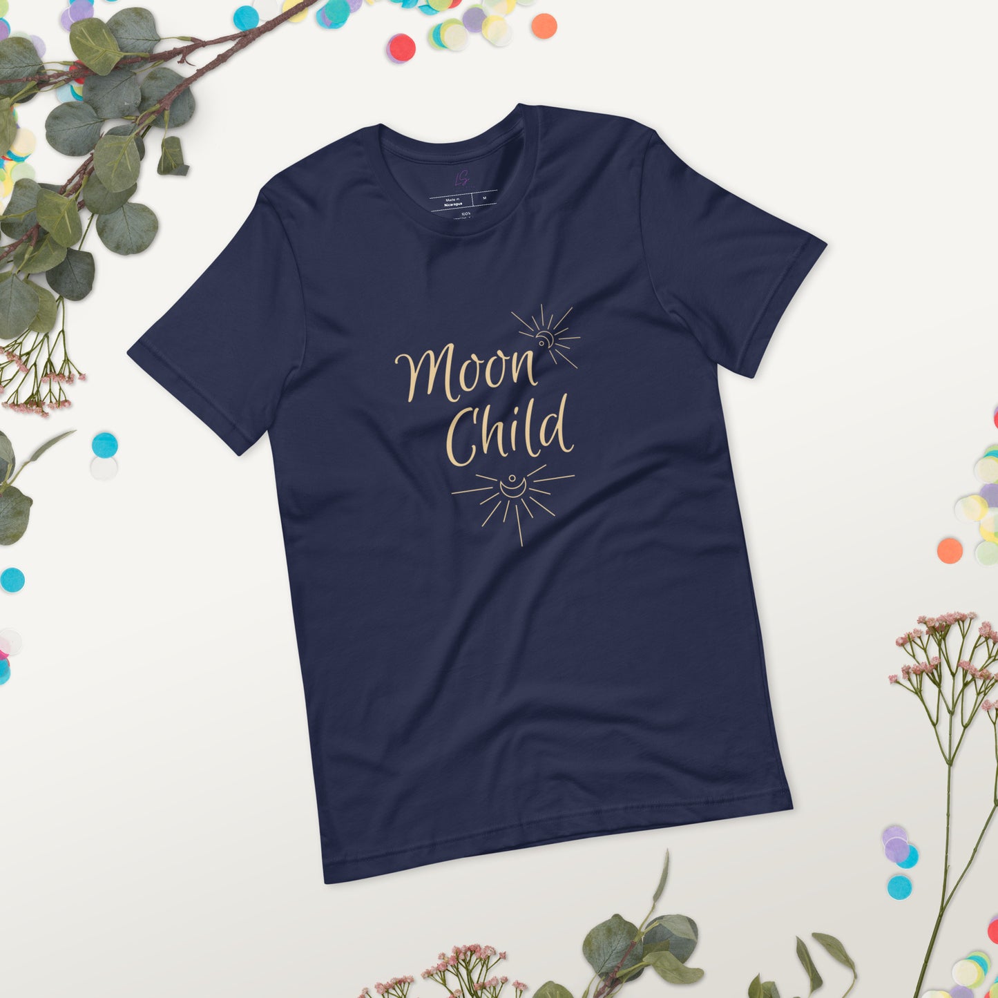 Unisex Tee Bella + Canvas 3001: Moon Child