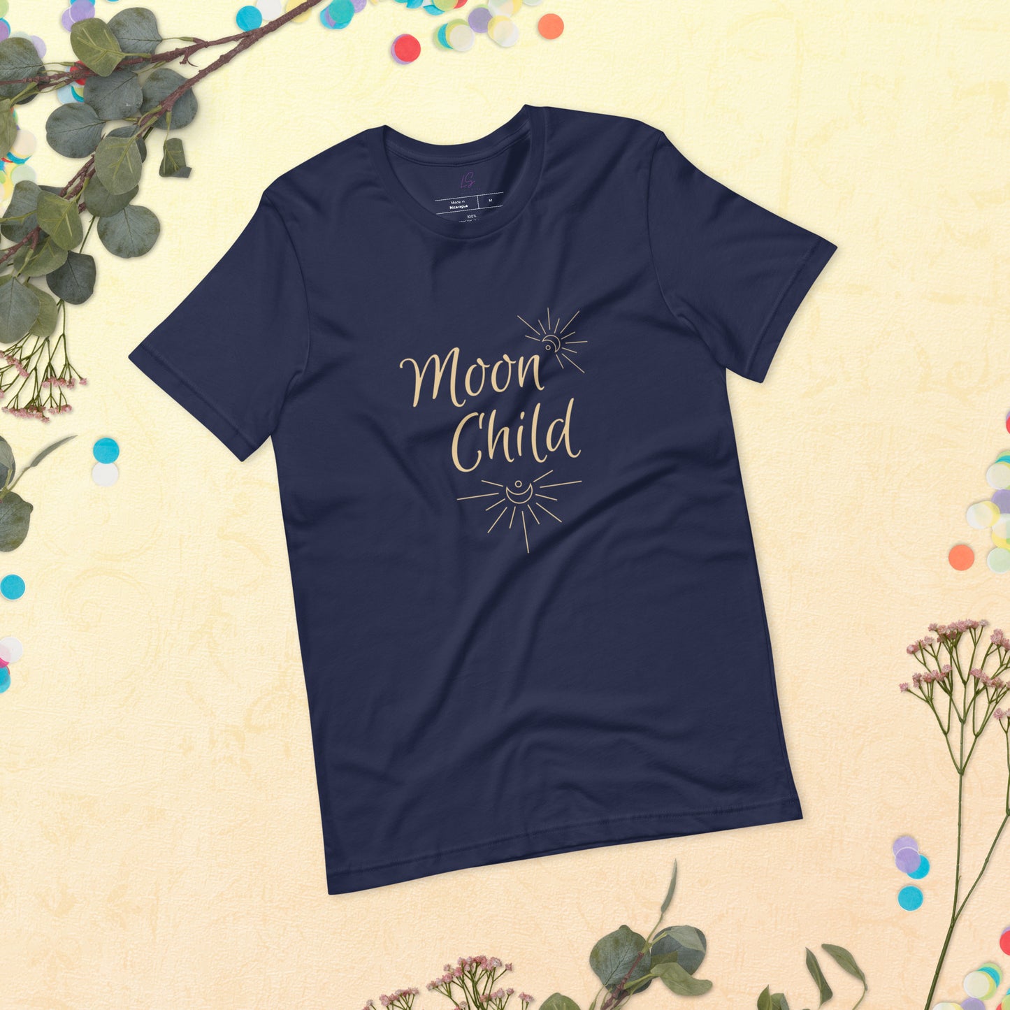 Unisex Tee Bella + Canvas 3001: Moon Child