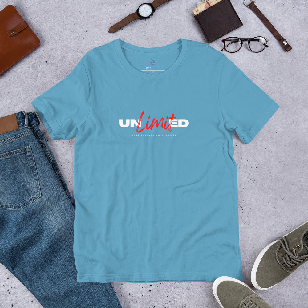 Unisex Tee: Unlimited, Make Anything Possible