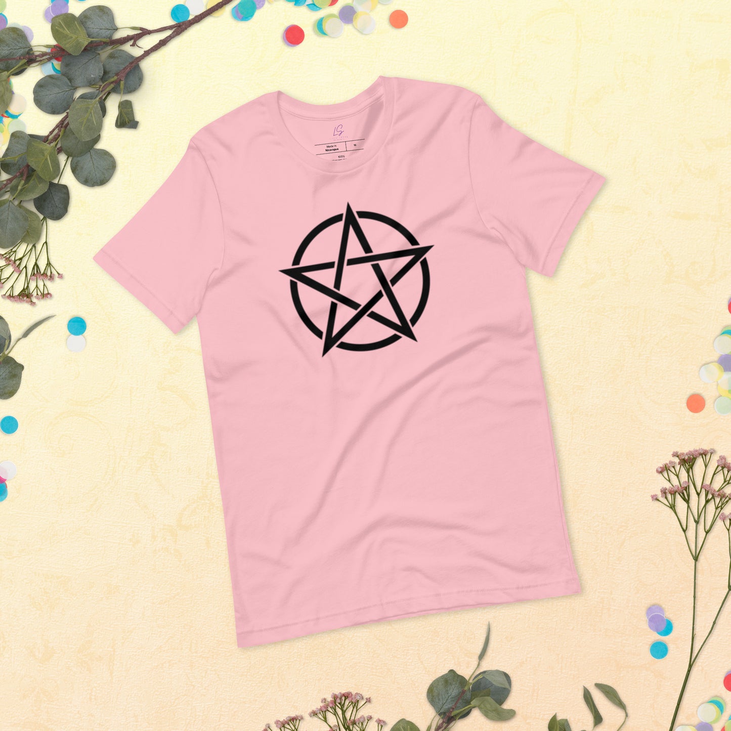 Unisex Tee Bella + Canvas 3001: Pentacle (black)
