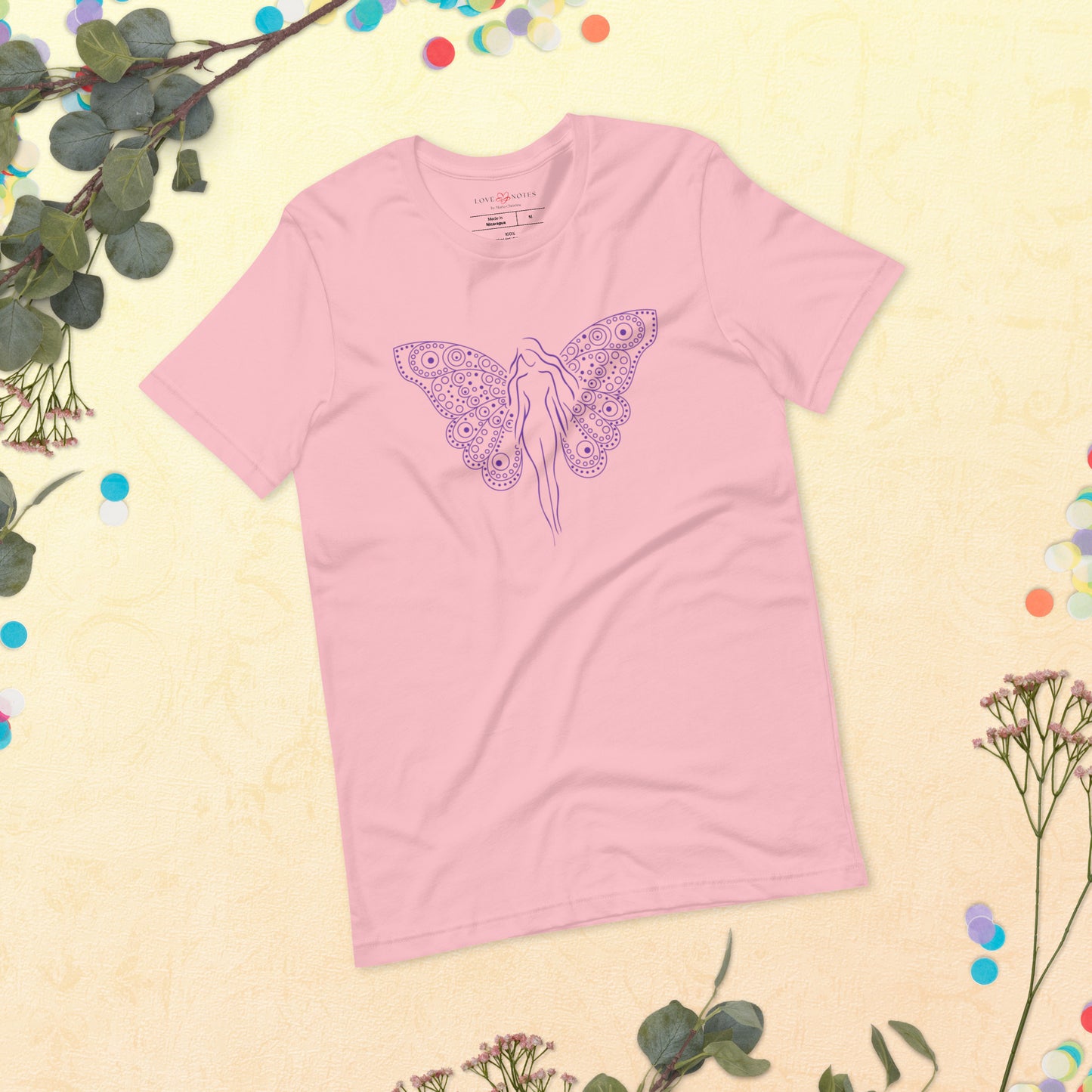 Unisex Tee: Purple Fairy
