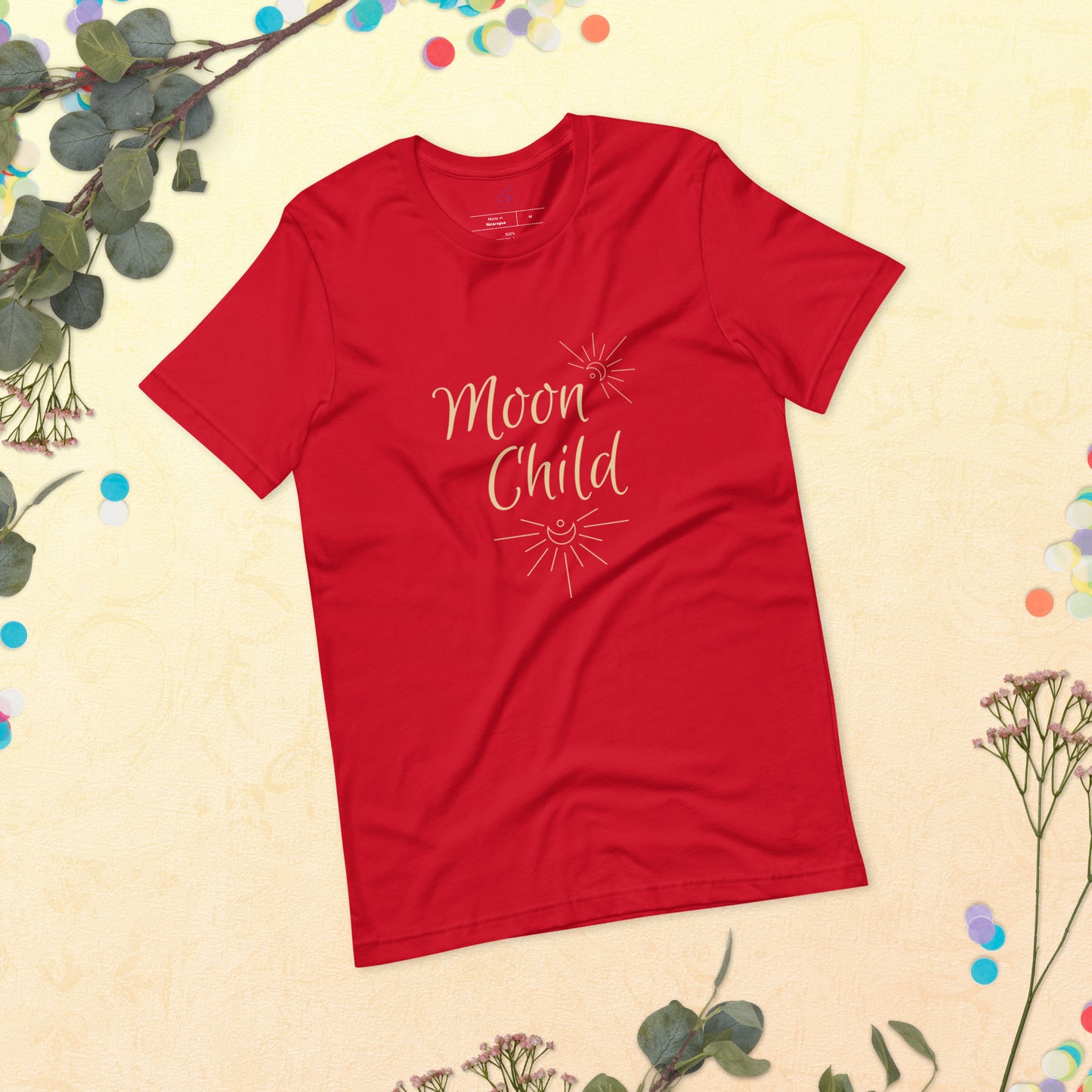 Unisex Tee Bella + Canvas 3001: Moon Child