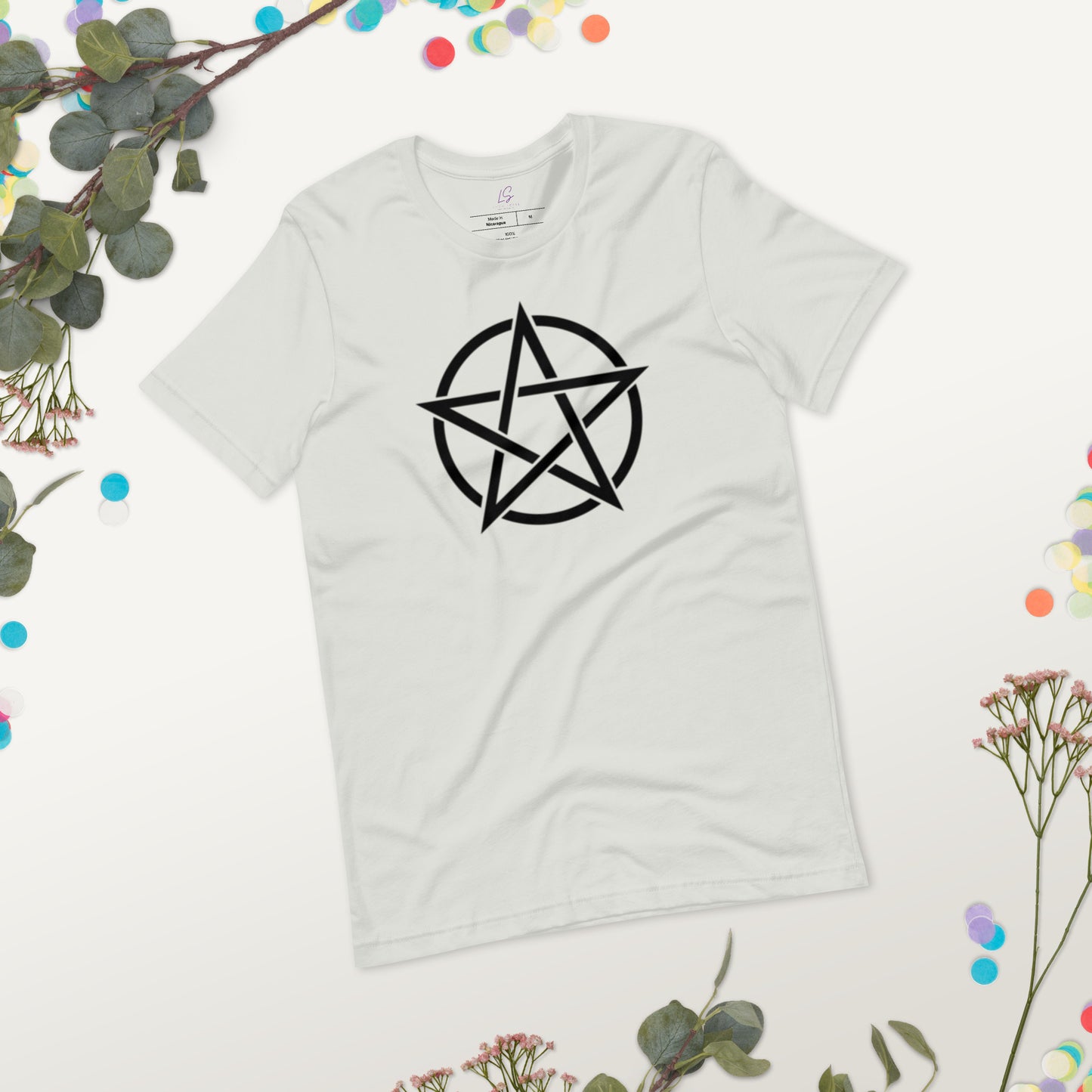 Unisex Tee Bella + Canvas 3001: Pentacle (black)