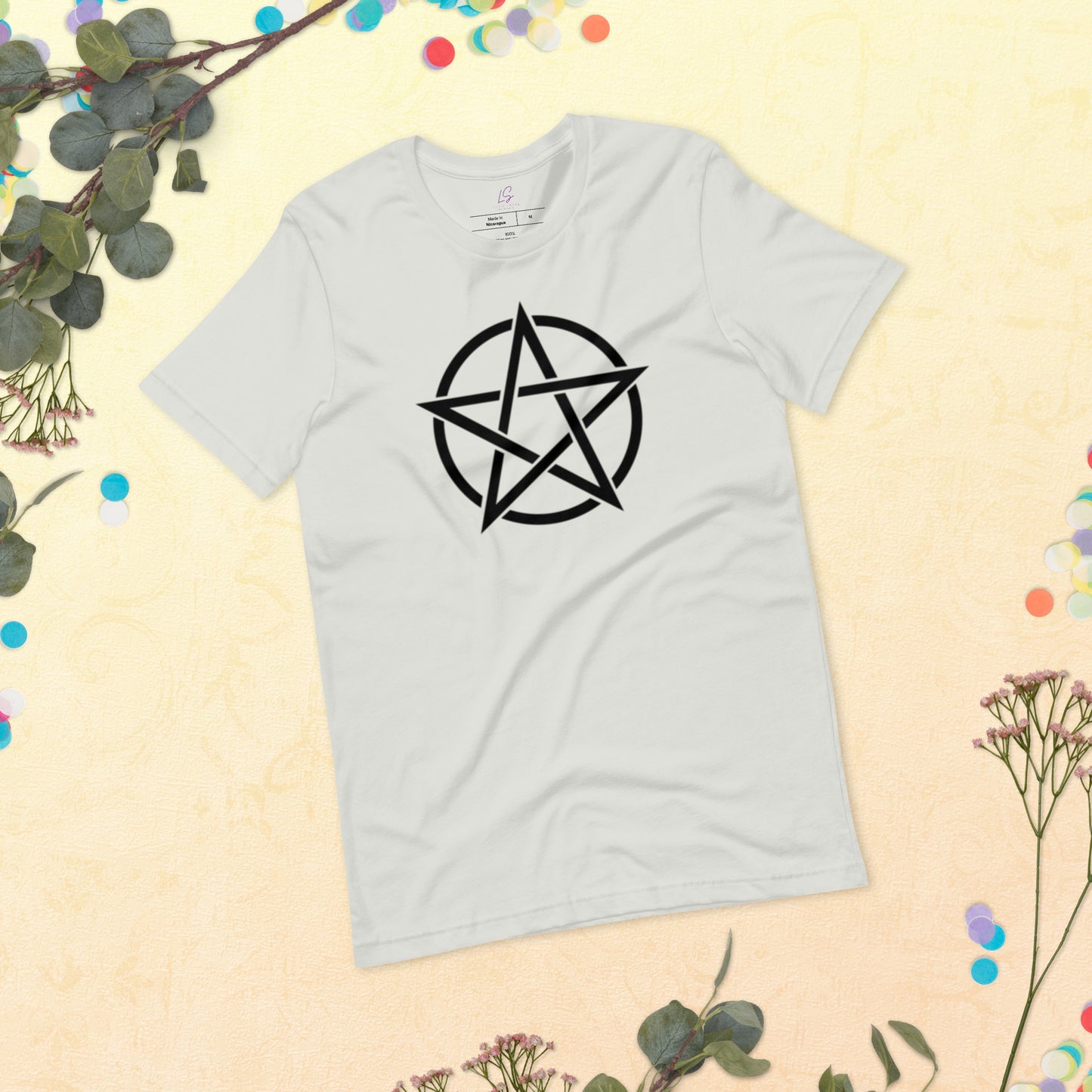 Unisex Tee Bella + Canvas 3001: Pentacle (black)