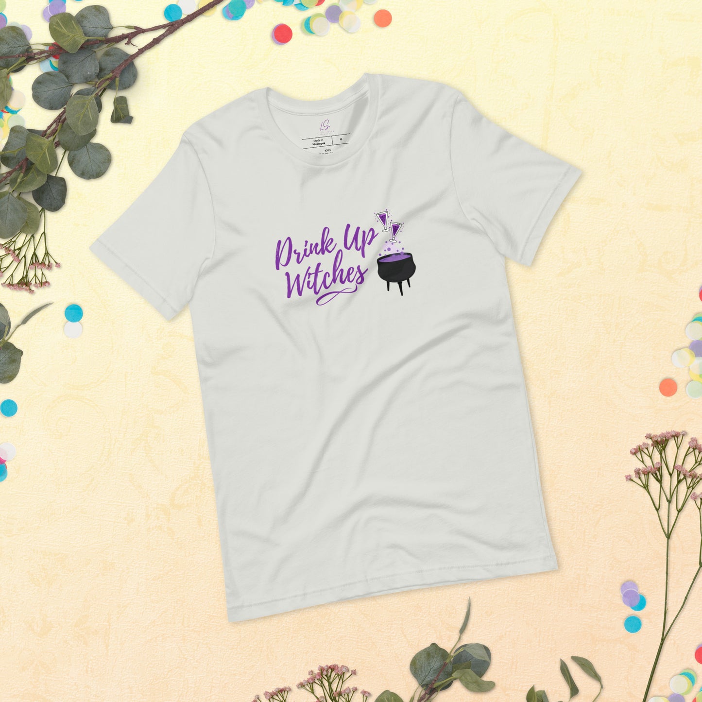 Unisex Tee Bella + Canvas 3001: Drink Up Witches