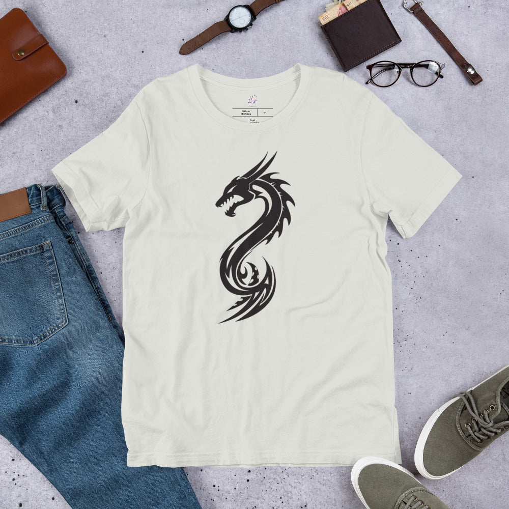 Unisex Tee: Dragon Silhouette