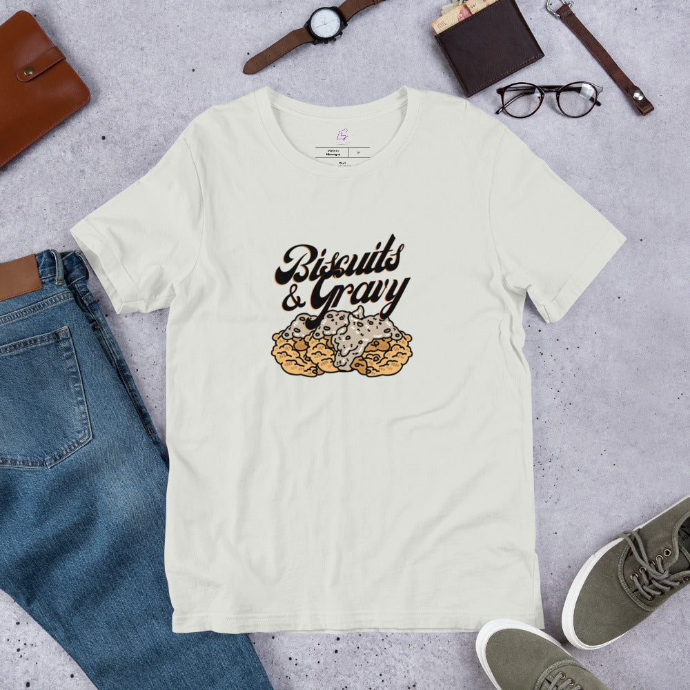 Unisex Tee: Biscuits and Gravy