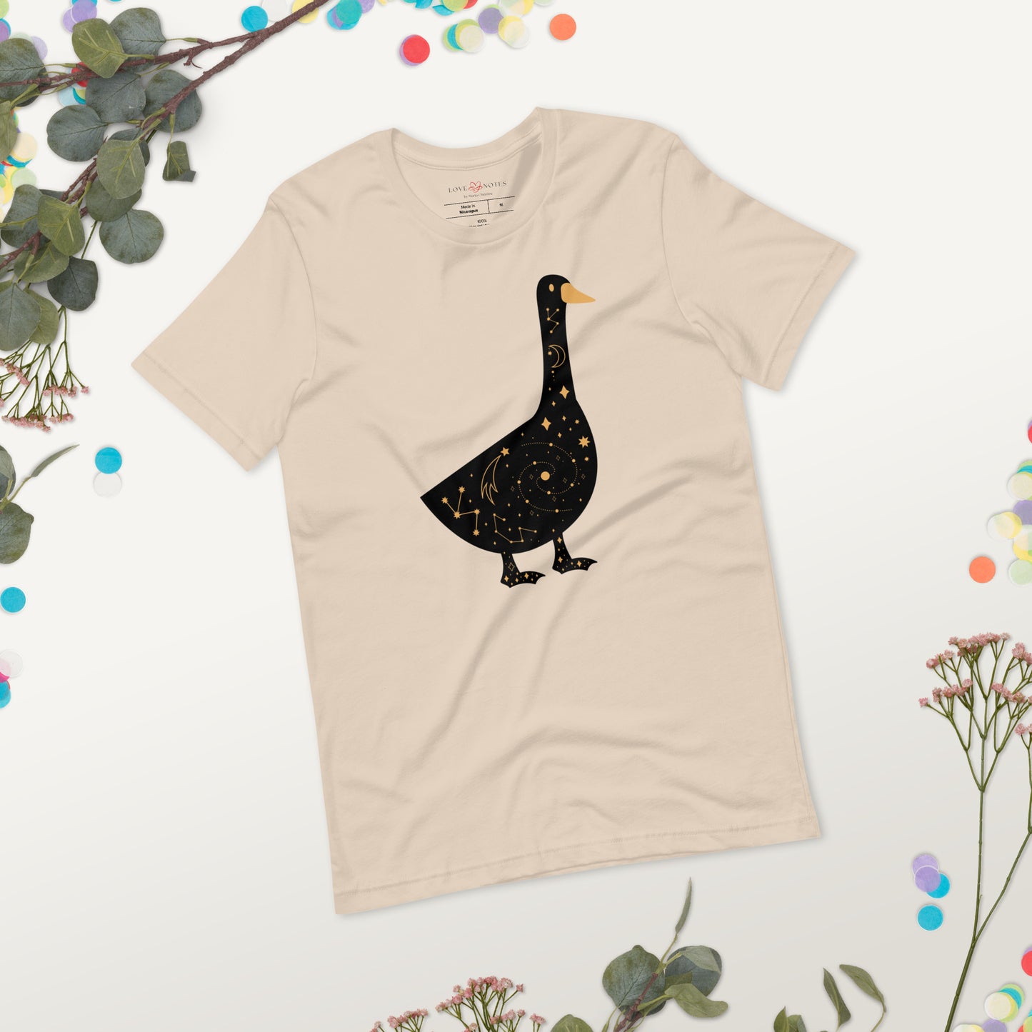Unisex Tee: Celestial Goose