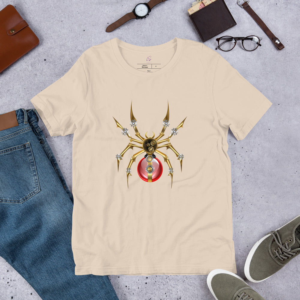 Unisex Tee: Steam Punk Spider II