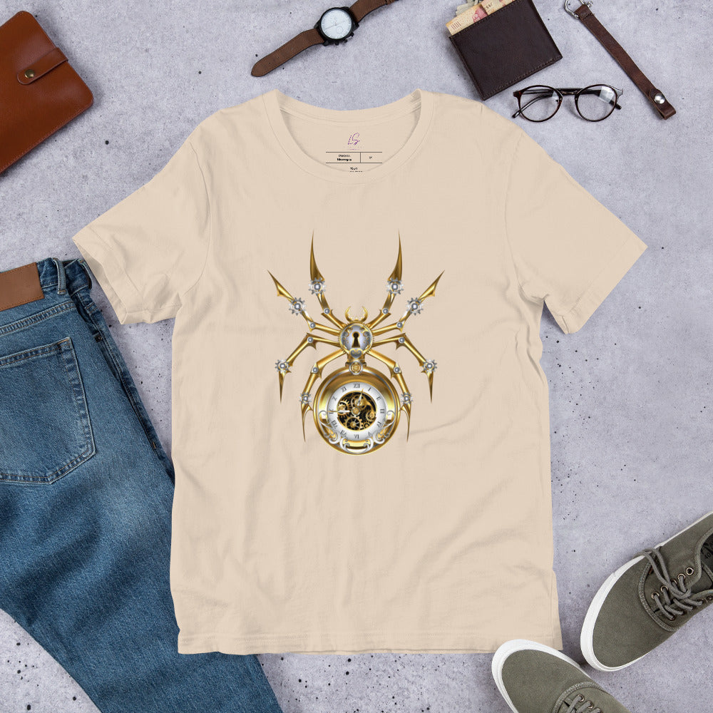 Unisex Tee: Steam Punk Spider