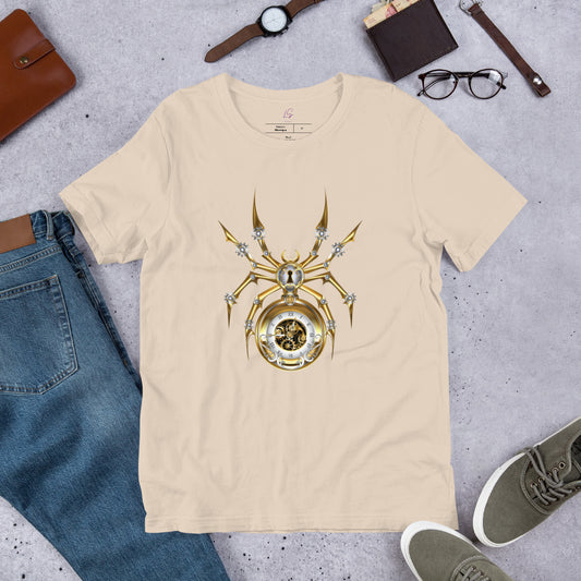 Unisex Tee: Steam Punk Spider