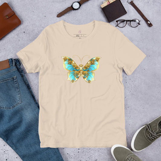 Unisex Tee: Steam Punk Butterfly