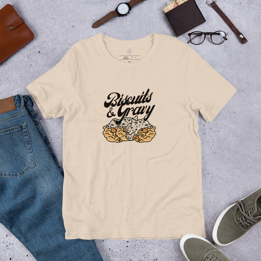 Unisex Tee: Biscuits and Gravy