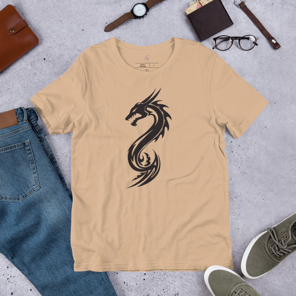 Unisex Tee: Dragon Silhouette