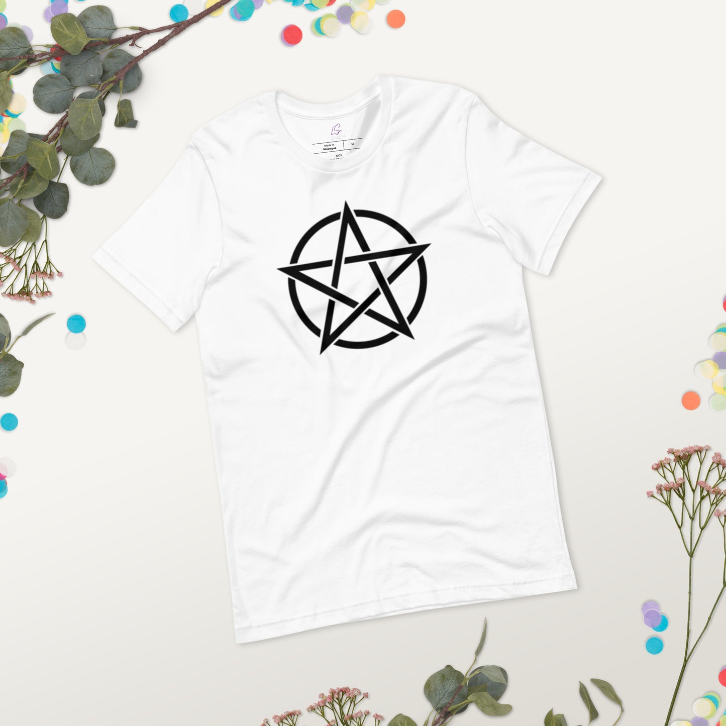 Unisex Tee Bella + Canvas 3001: Pentacle (black)