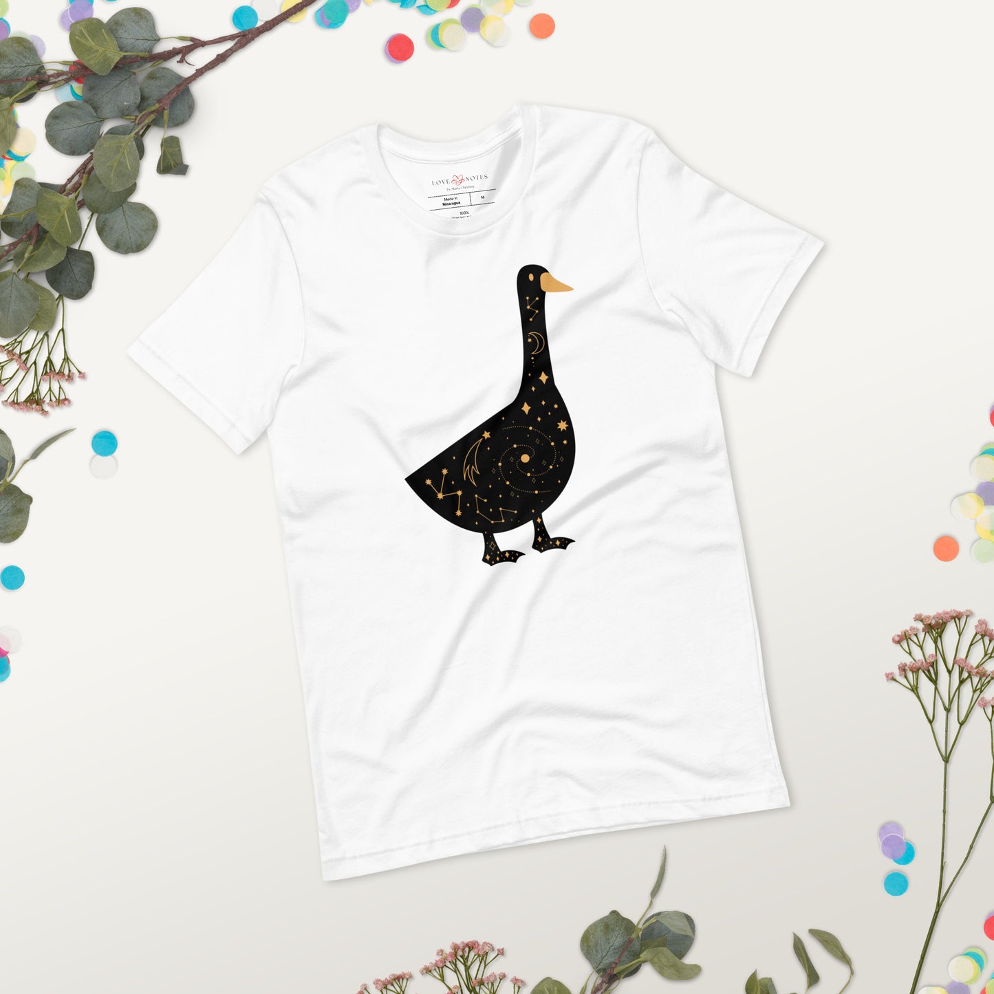Unisex Tee: Celestial Goose