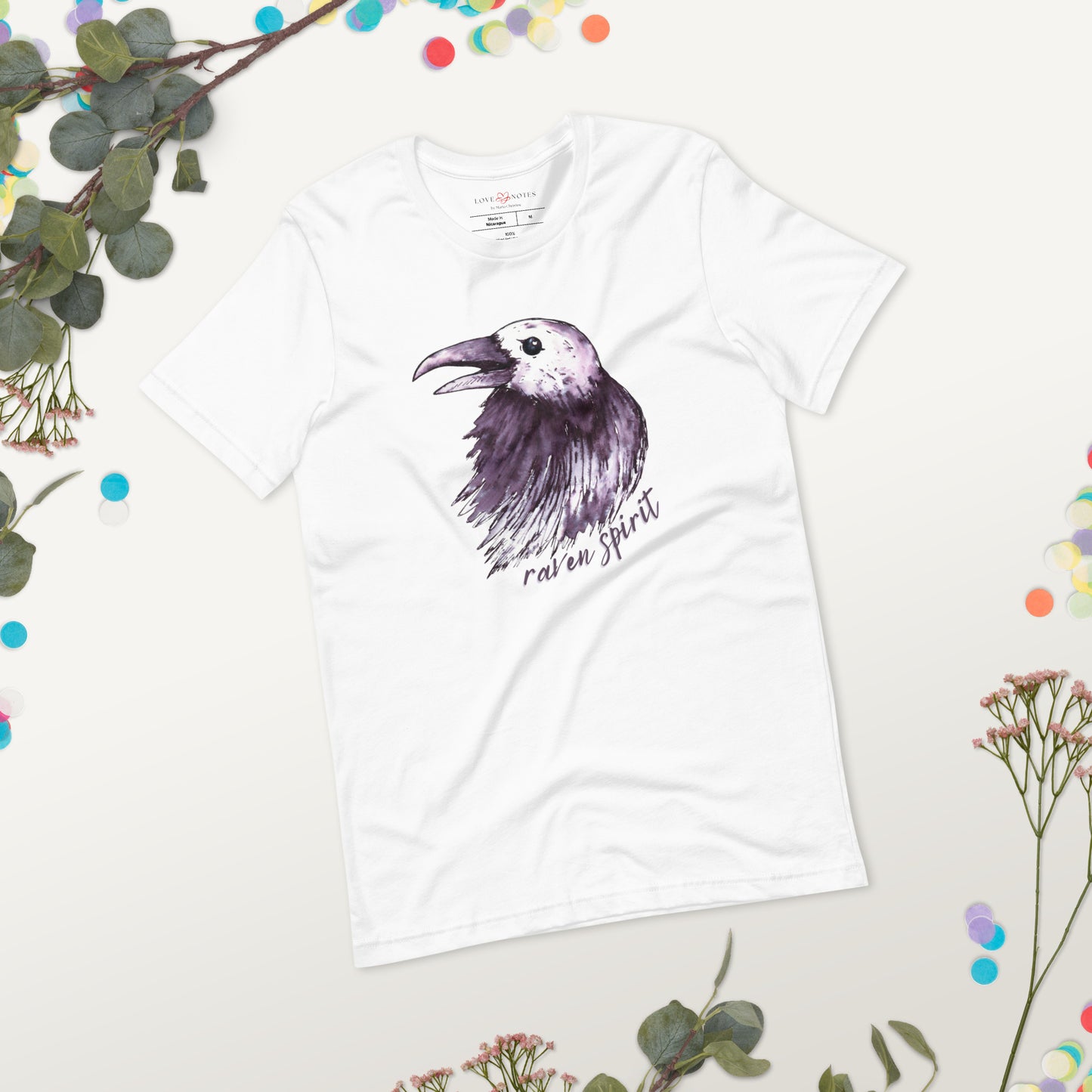 Unisex Tee: Raven Spirit