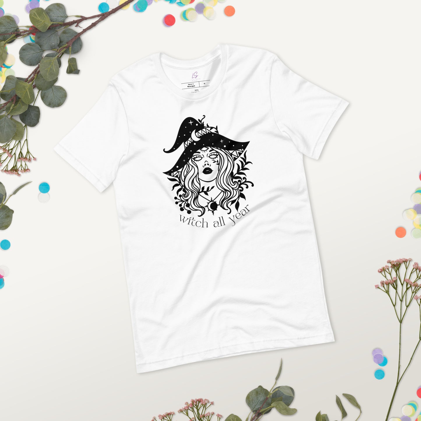 Unisex Tee Bella + Canvas 3001: Witch All Year