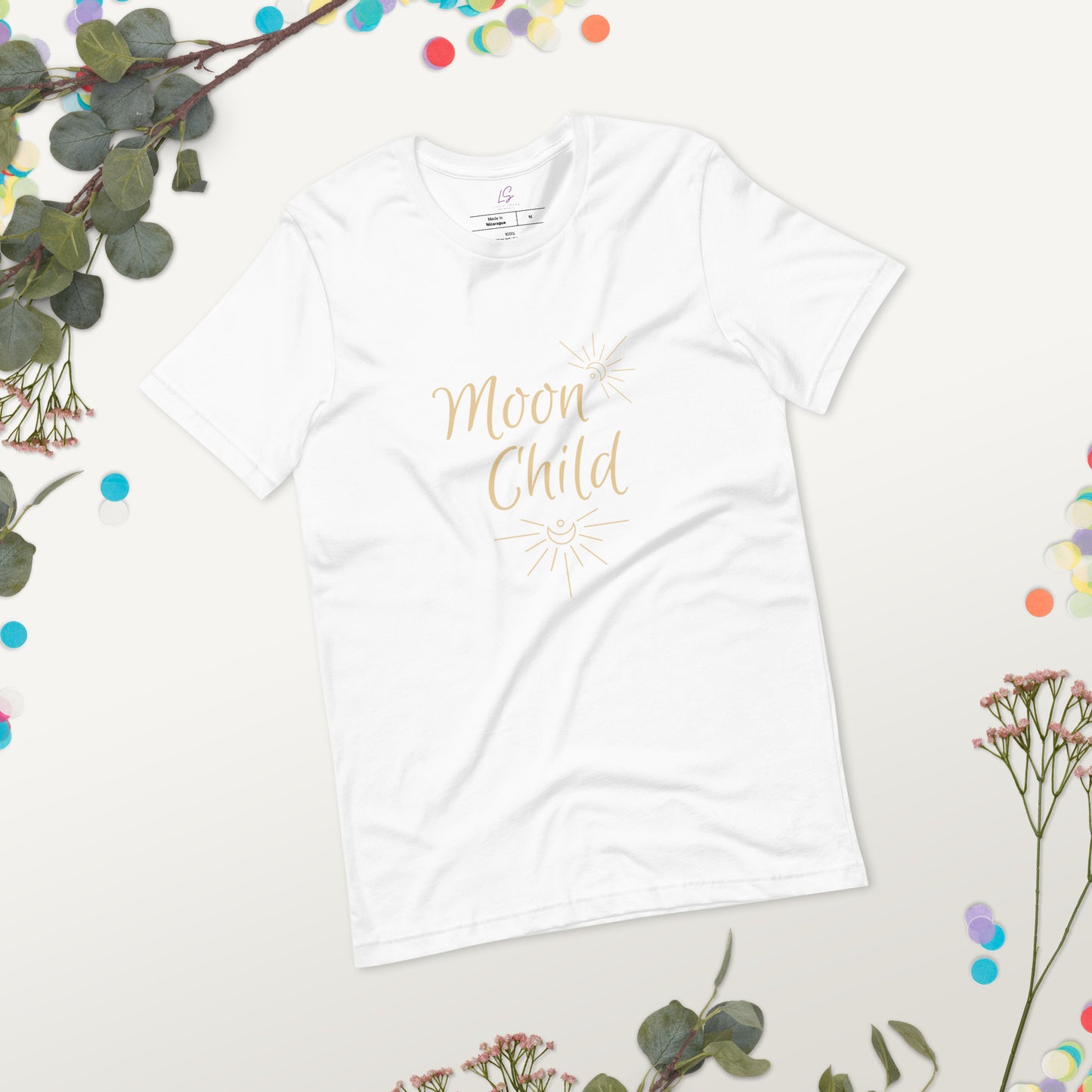 Unisex Tee Bella + Canvas 3001: Moon Child