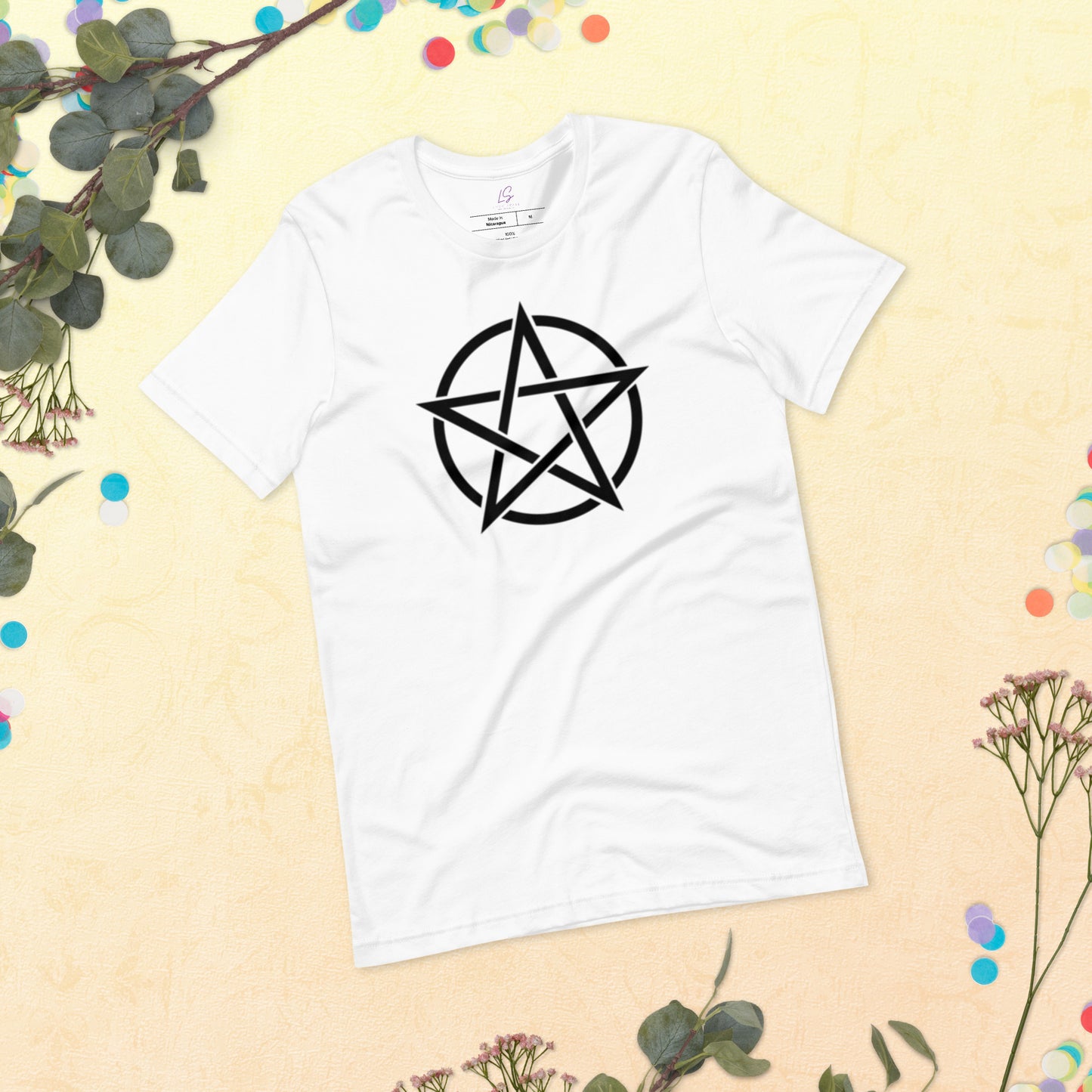Unisex Tee Bella + Canvas 3001: Pentacle (black)