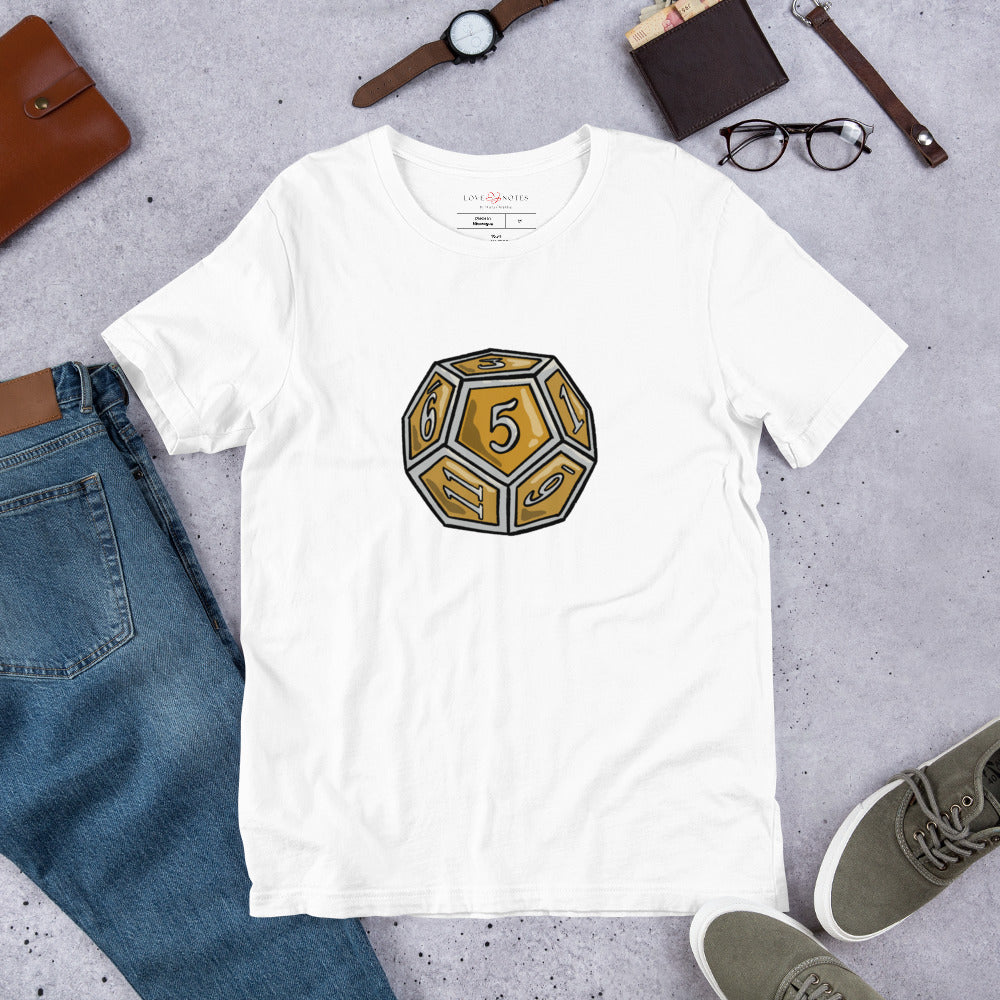 Unisex Tee: D12 Die