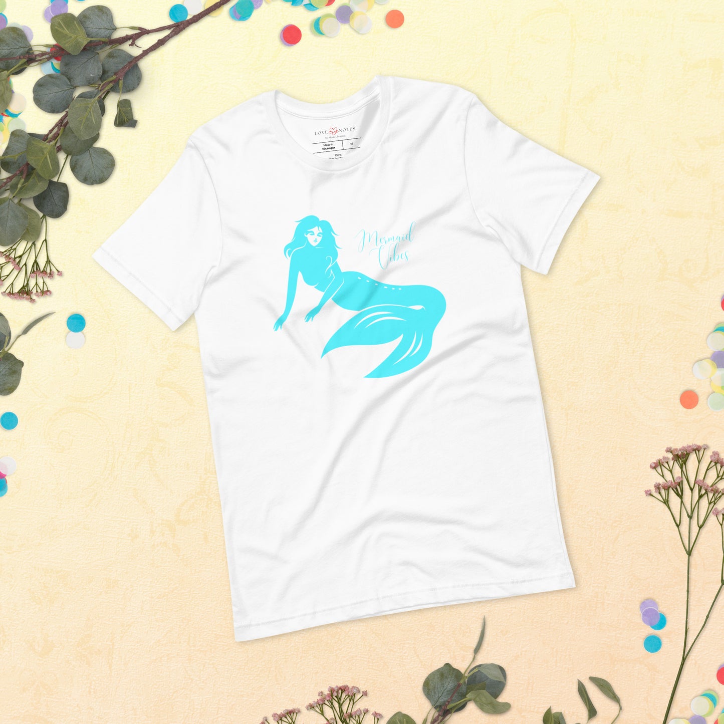 Unisex Tee: Mermaid Vibes (turquoise)